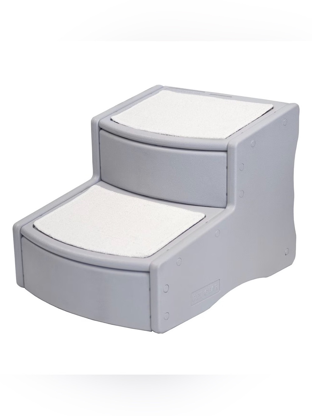 Gray Pet Steps with White Non-Slip Pads - Brand: Pet Gear (sold by Chewy)